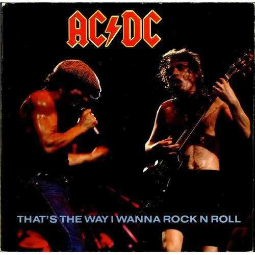 That's The Way I Wanna Rock by AC/DC cover