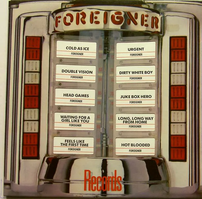 Records- Best Of Foreigner by Foreigner cover