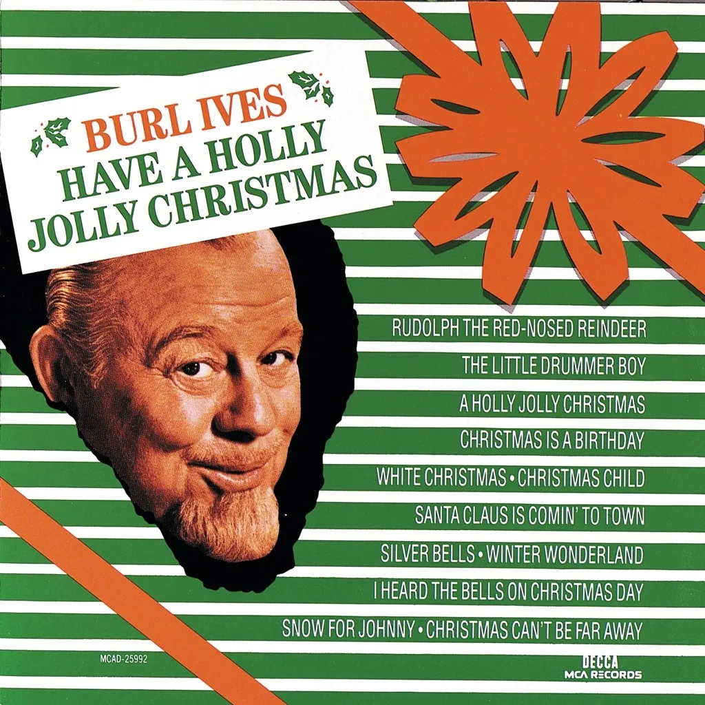 A Holly Jolly Christmas by Burl Ives cover