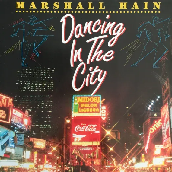 Dancing In The City by Marshall Hain cover