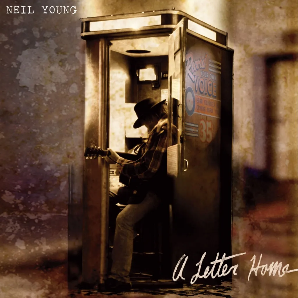 A Letter Home by Neil Young cover