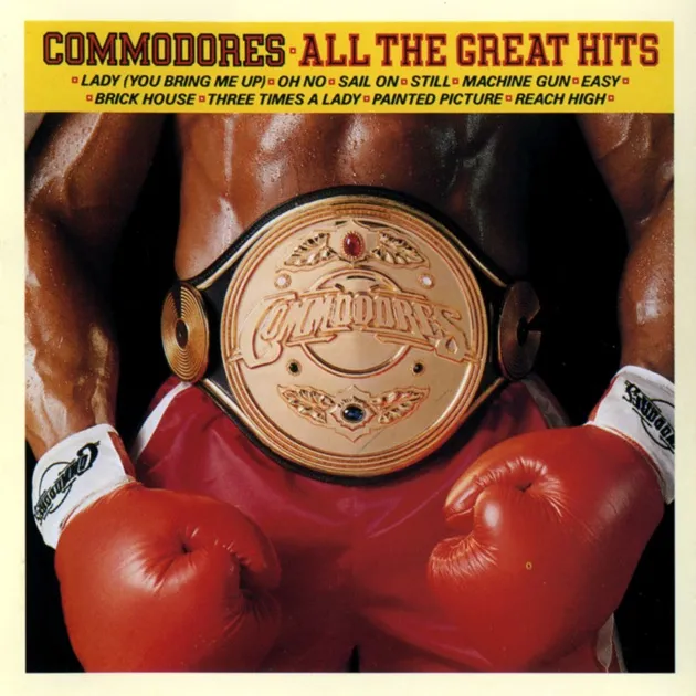 All The Greatest Hits by The Commodores cover