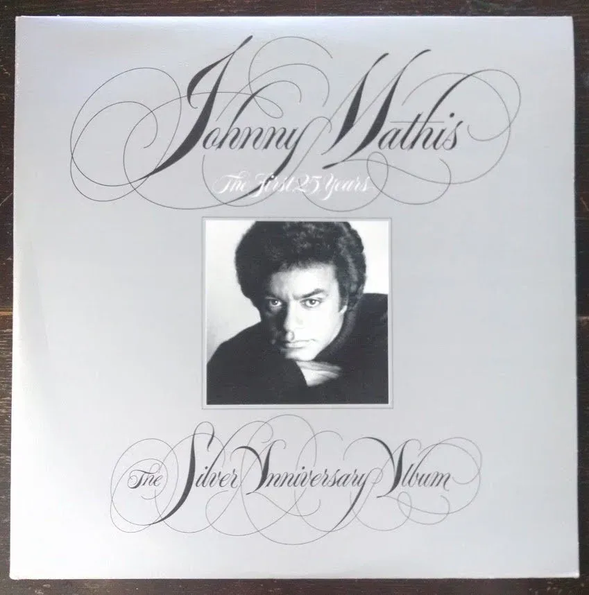 The First 25 Years - The Silver Anniversary Album by Johnny Mathis cover