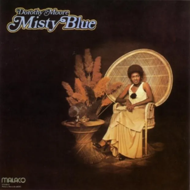 Misty Blue by Dorothy Moore cover