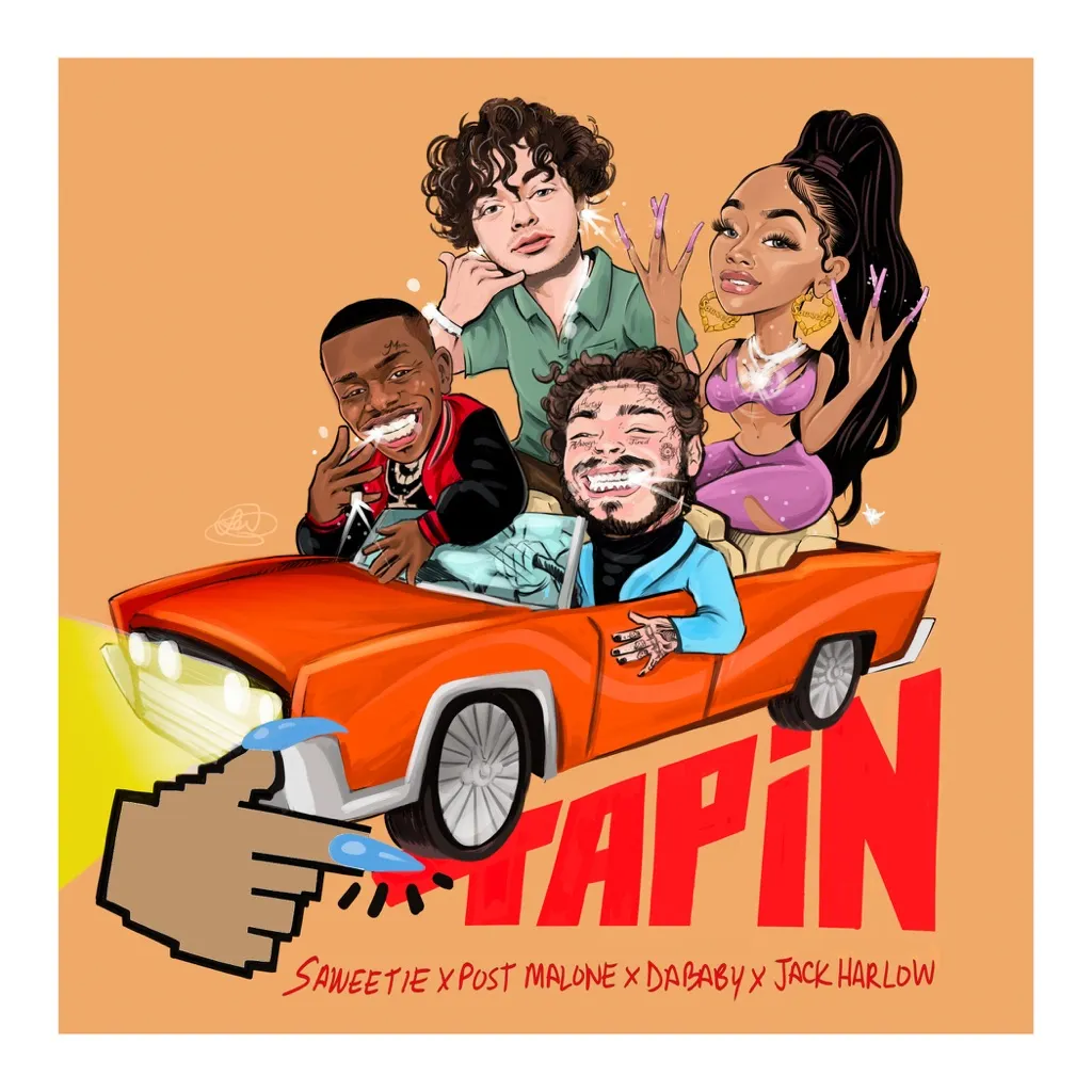 Tap In by Saweetie feat. Post Malone, DaBaby And Jack Harlow cover