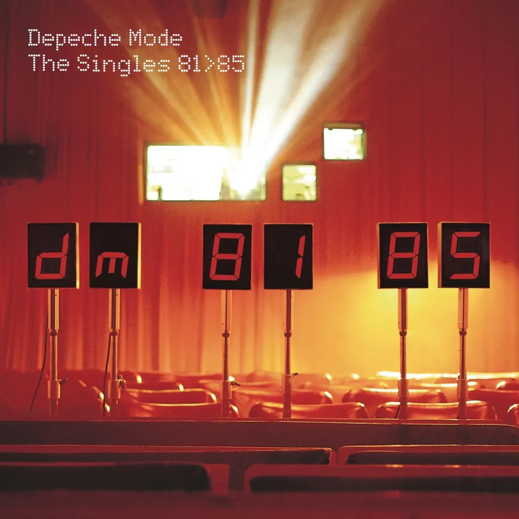 The Singles 81 - 85 by Depeche Mode cover