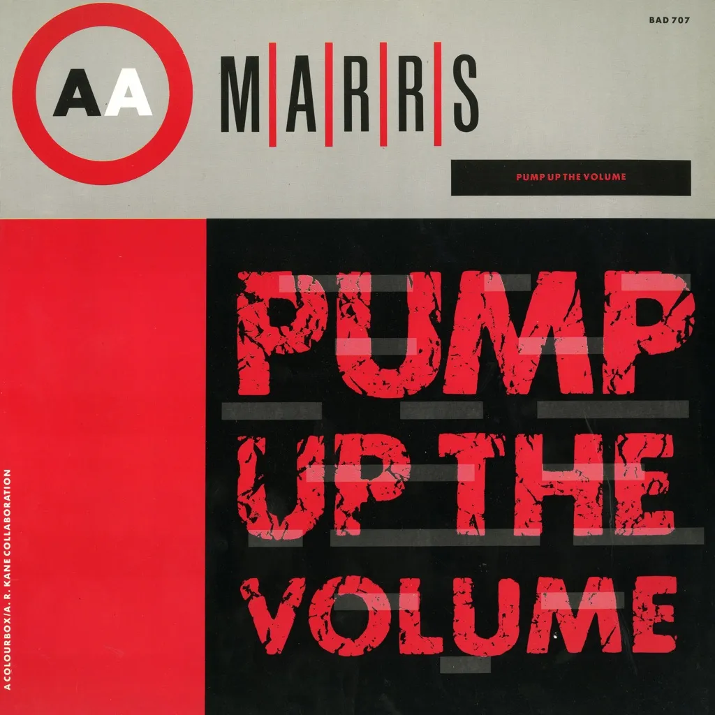 Pump Up The Volume by Marrs cover