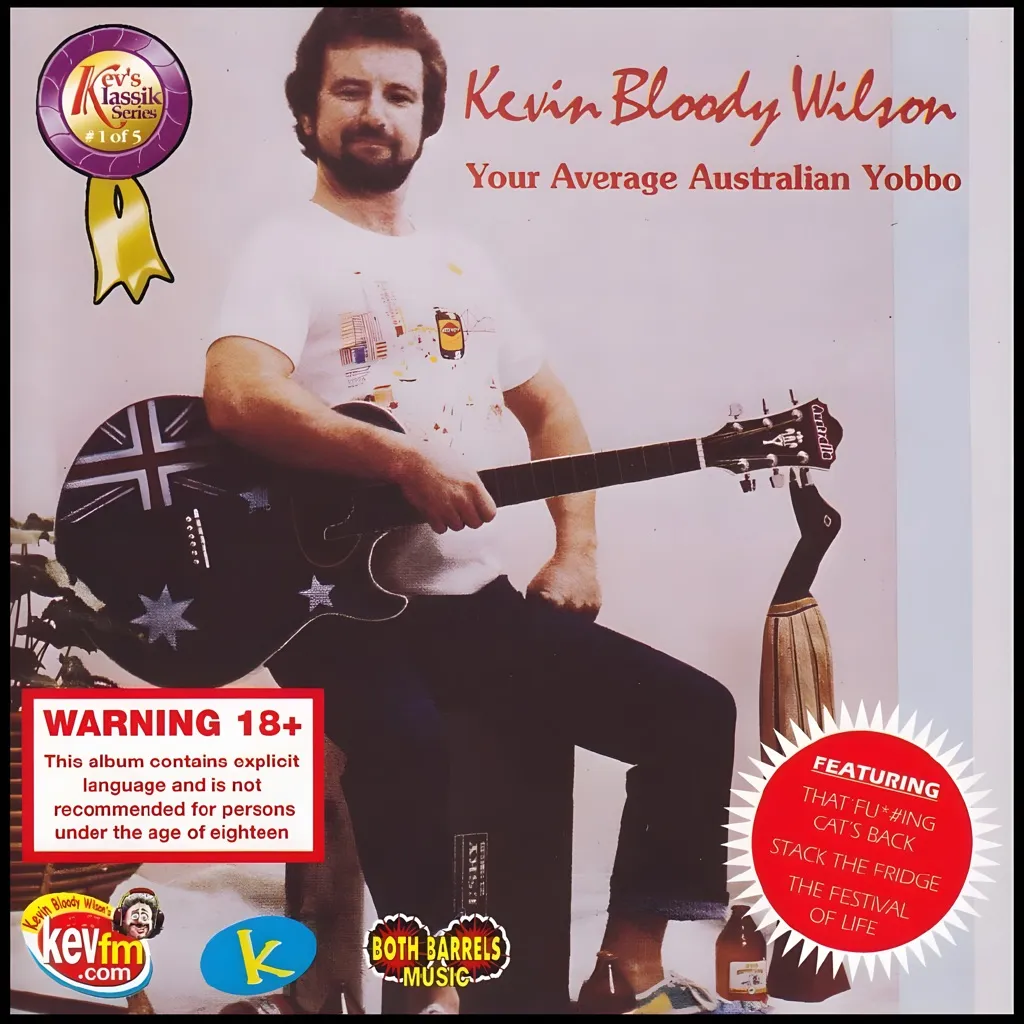 Your Average Australian Yobbo by Kevin Bloody Wilson cover