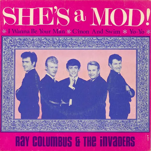 She's A Mod by Ray Columbus And The Invaders cover