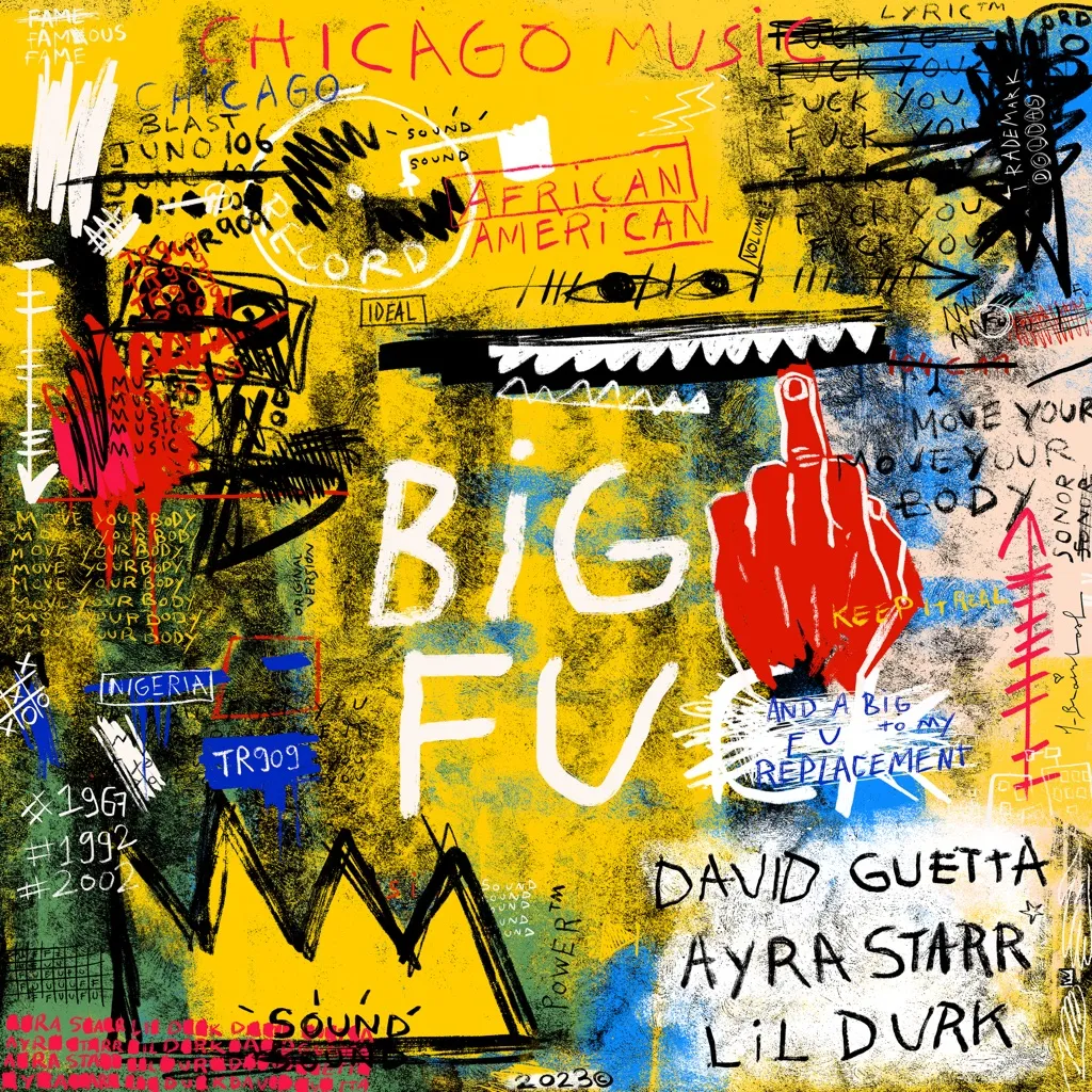 Big FU by David Guetta, Ayra Starr And Lil Durk cover