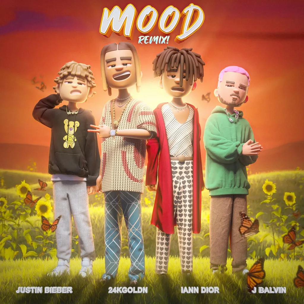 Mood (Remix) by 24kGoldn feat. Iann Dior, Justin Bieber And J Balvin cover