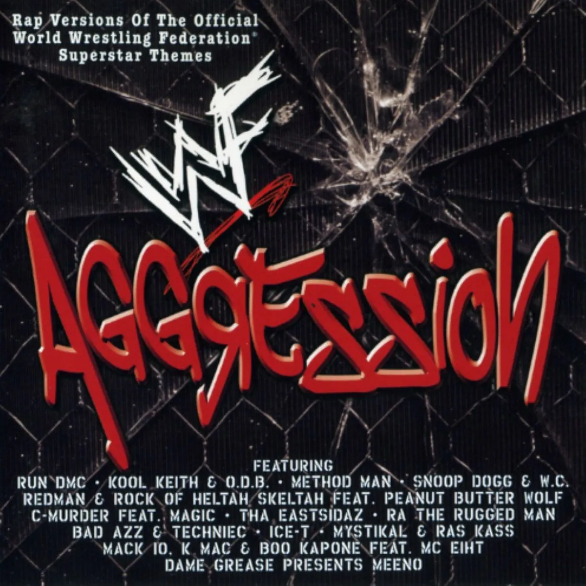 WWF AGGRESSION by Soundtrack cover