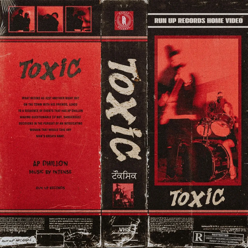 Toxic by AP Dhillon And Intense cover