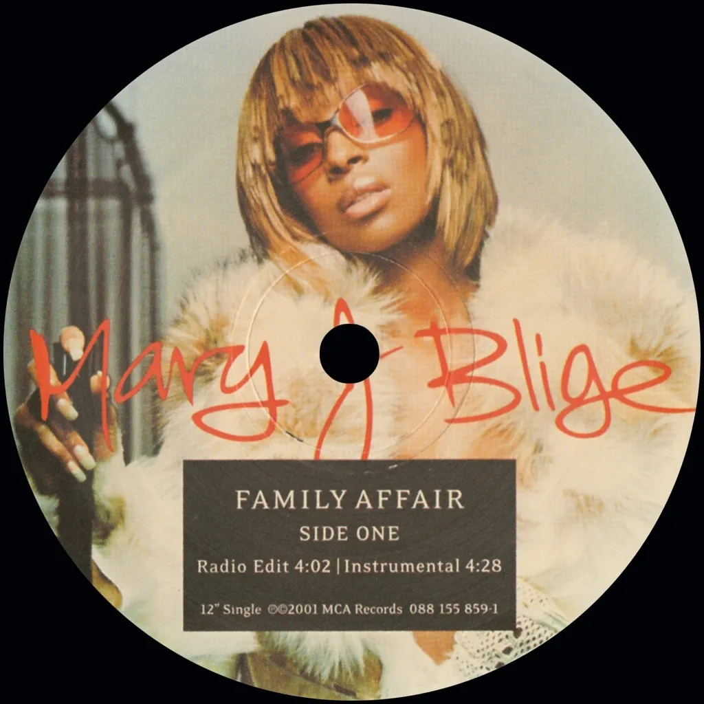 FAMILY AFFAIR by Mary J Blige cover