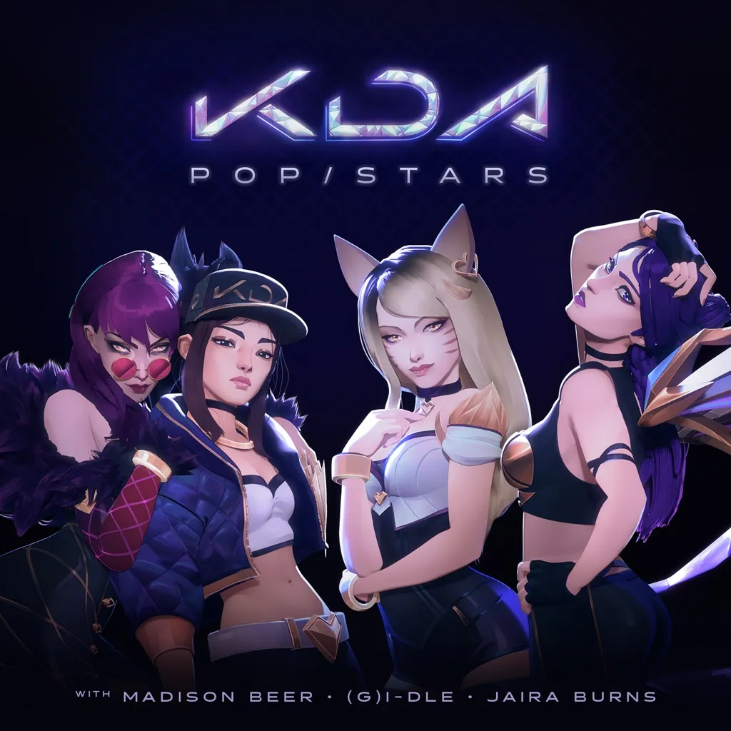 POP/STARS by K/DA feat. Madison Beer, (G)I-DLE And Jaira Burns cover