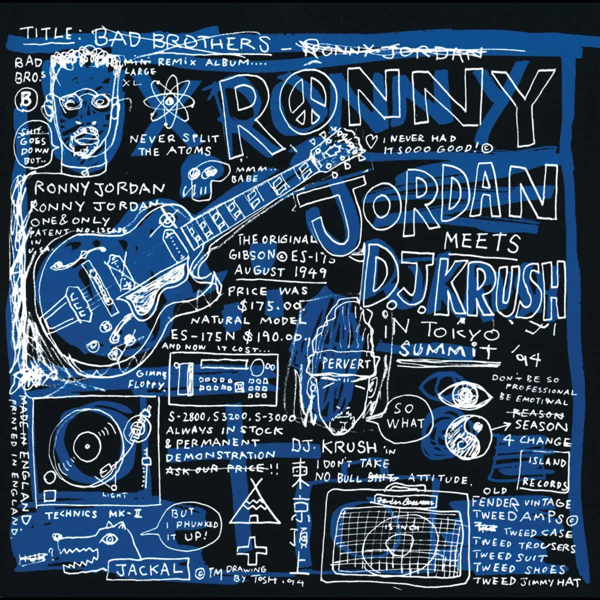 Bad Brothers / The Jackal by Ronny Jordan & DJ Krush cover