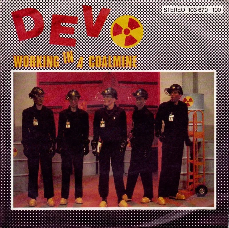 Working In The Coalmine by Devo cover