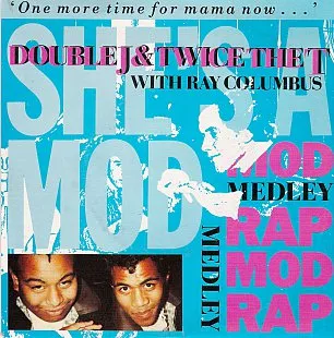 She's A Mod / Mod Rap by Double J & Twice the Trouble with Ray Columbus cover