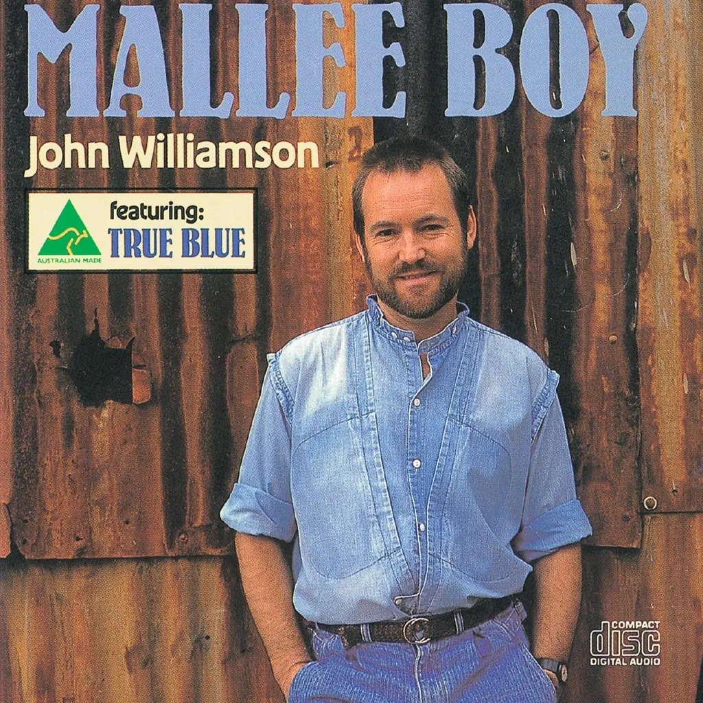 TRUE BLUE by John Williamson cover