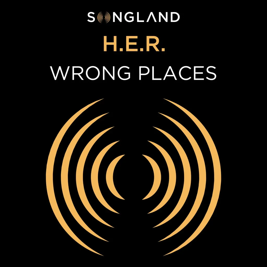 Wrong Places by H.E.R. cover