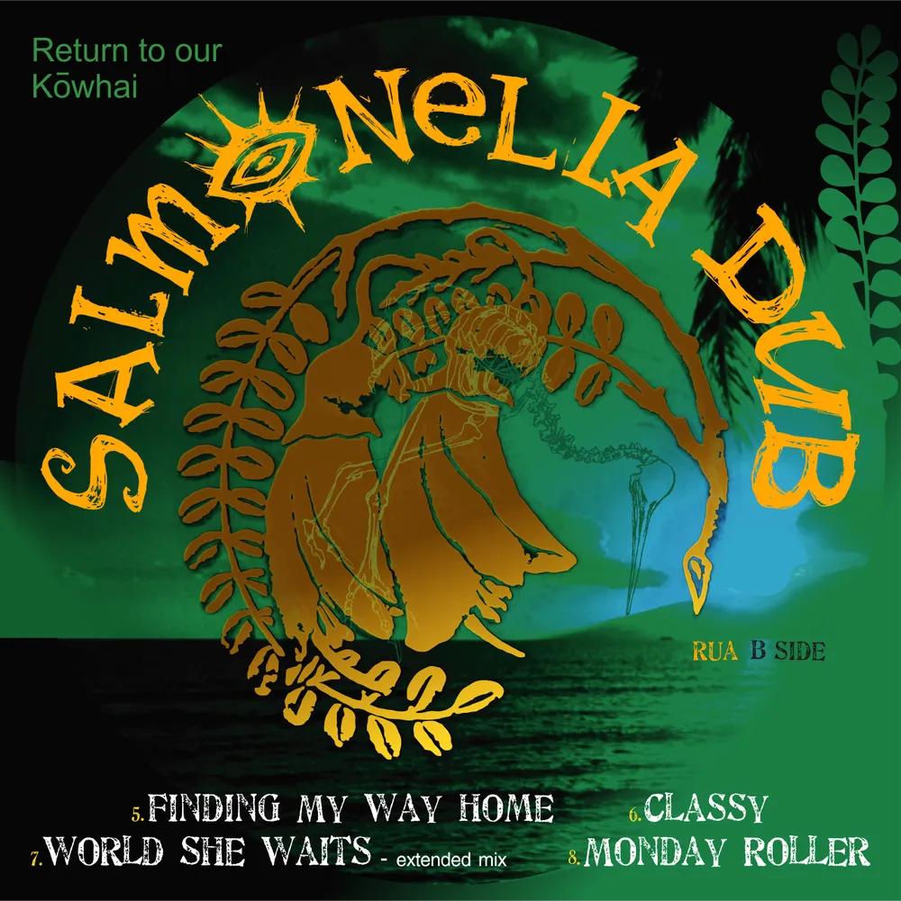 Rua: Return To Our Kowhai EP by Salmonella Dub cover