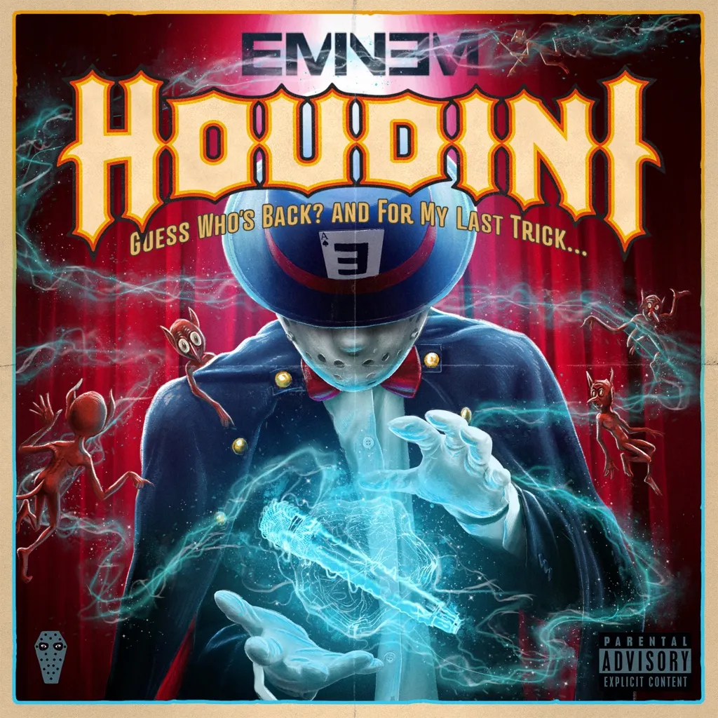 Houdini by Eminem cover