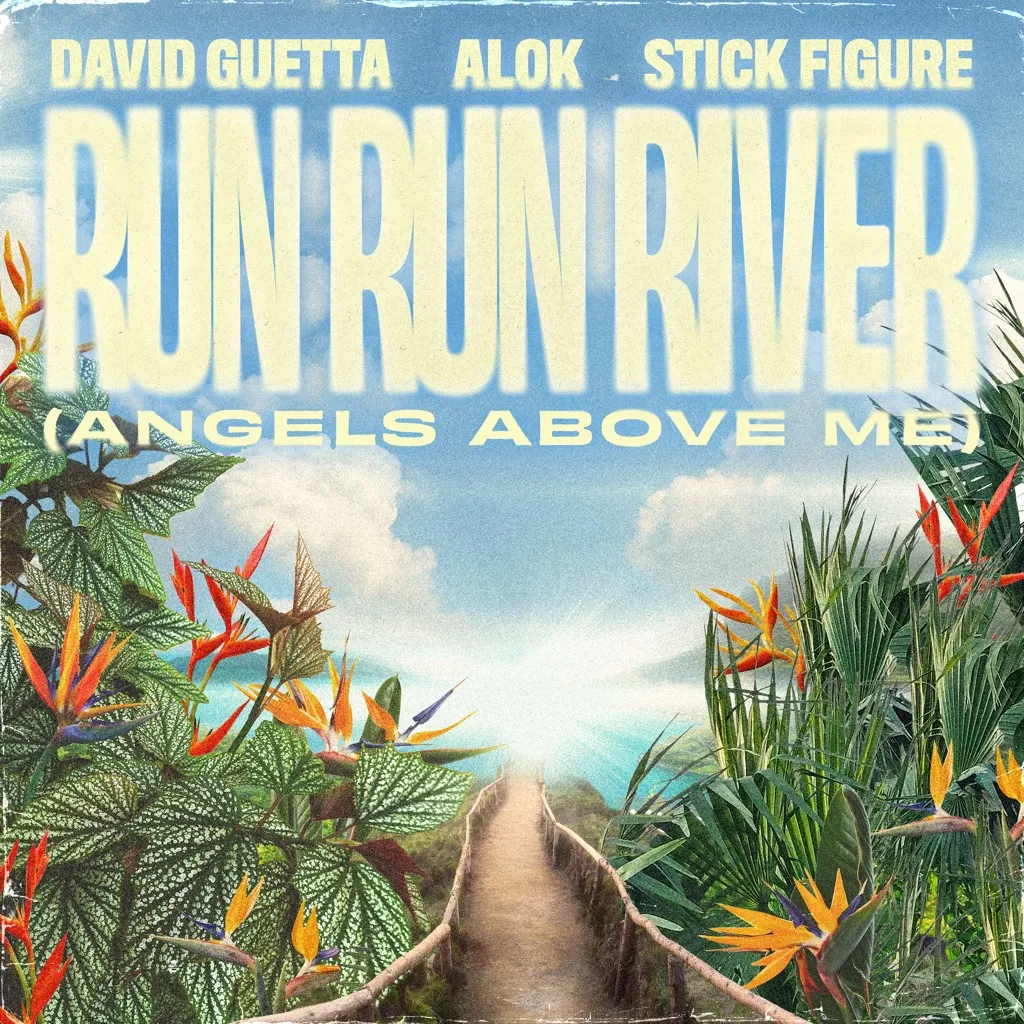 Run Run River (Angels Above Me) by David Guetta, Alok And Stick Figure cover
