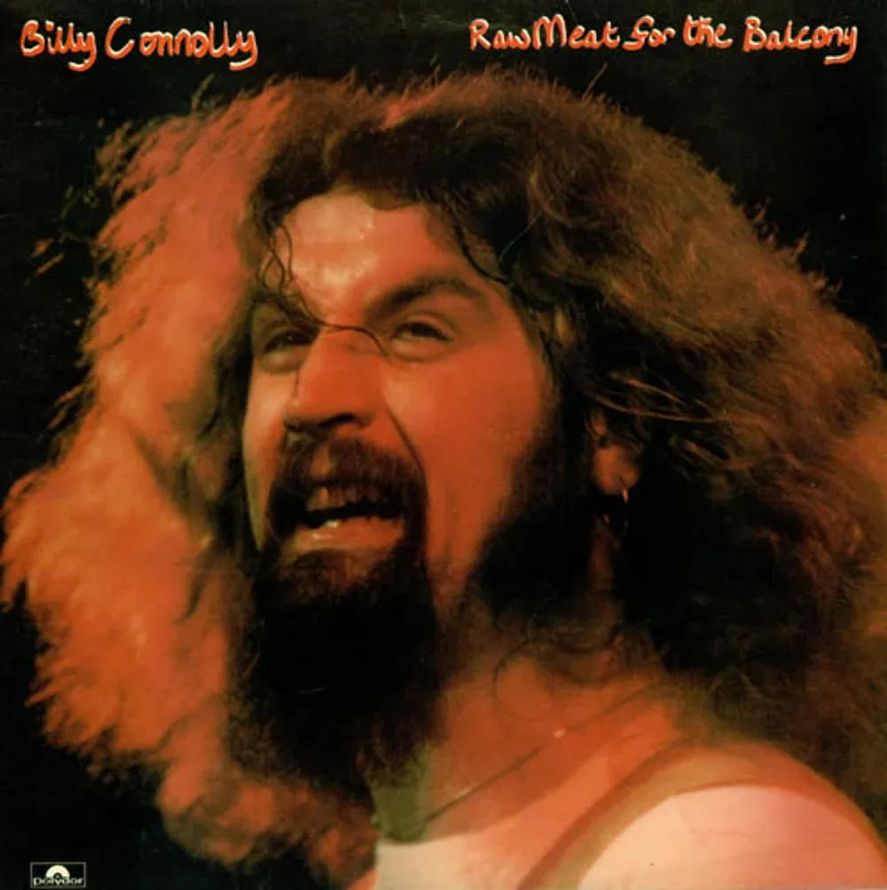 Raw Meat From The Balcony by Billy Connolly cover