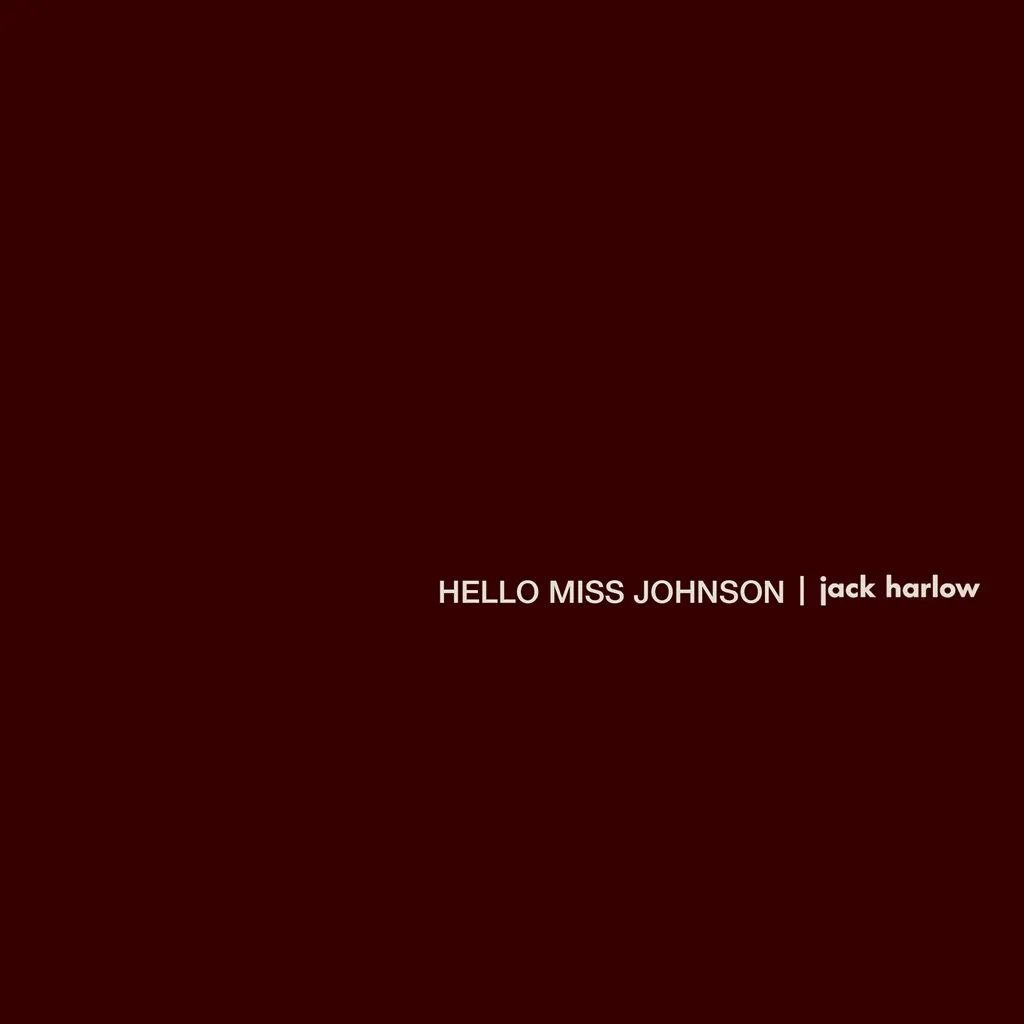 Hello Miss Johnson by Jack Harlow cover