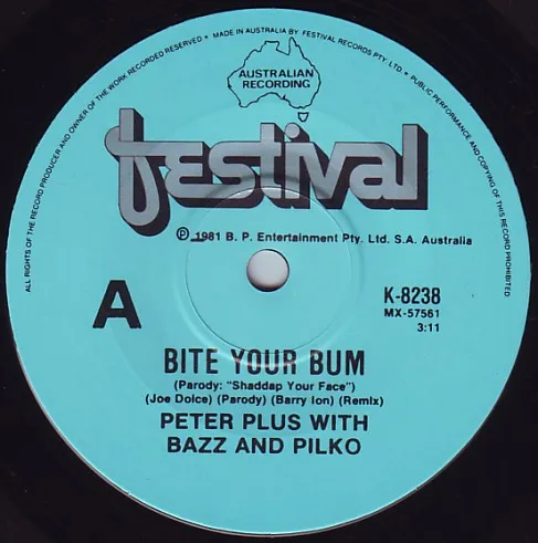 Bite Your Bum by Bazz Pilko cover