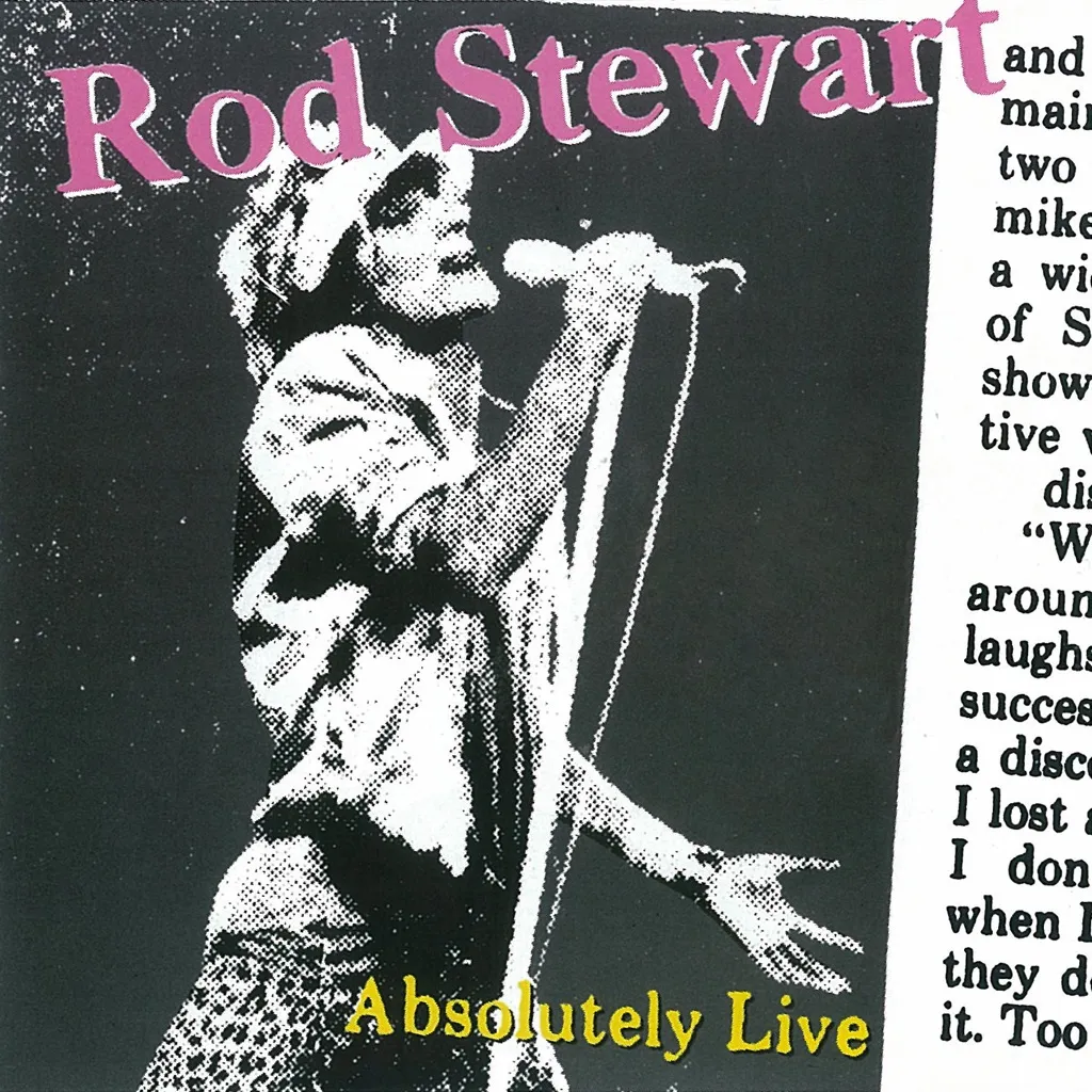 Absolutely Live by Rod Stewart cover