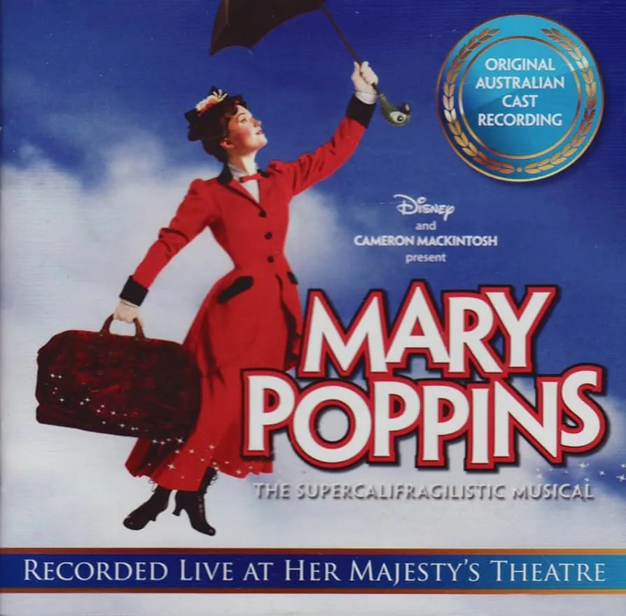 Mary Poppins Cast Recording by Mary Poppins Australian Cast cover