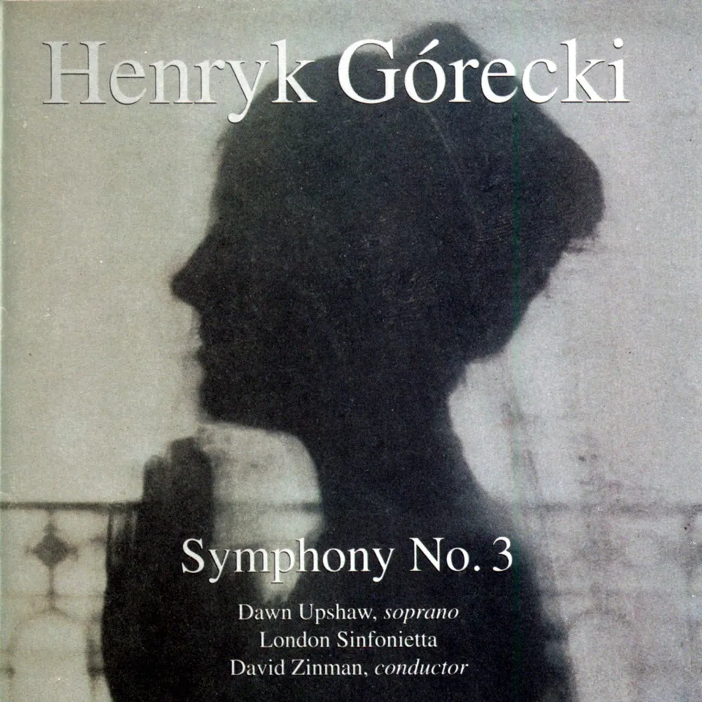 Gorecki Symphony #3 by Dawn Upshaw cover