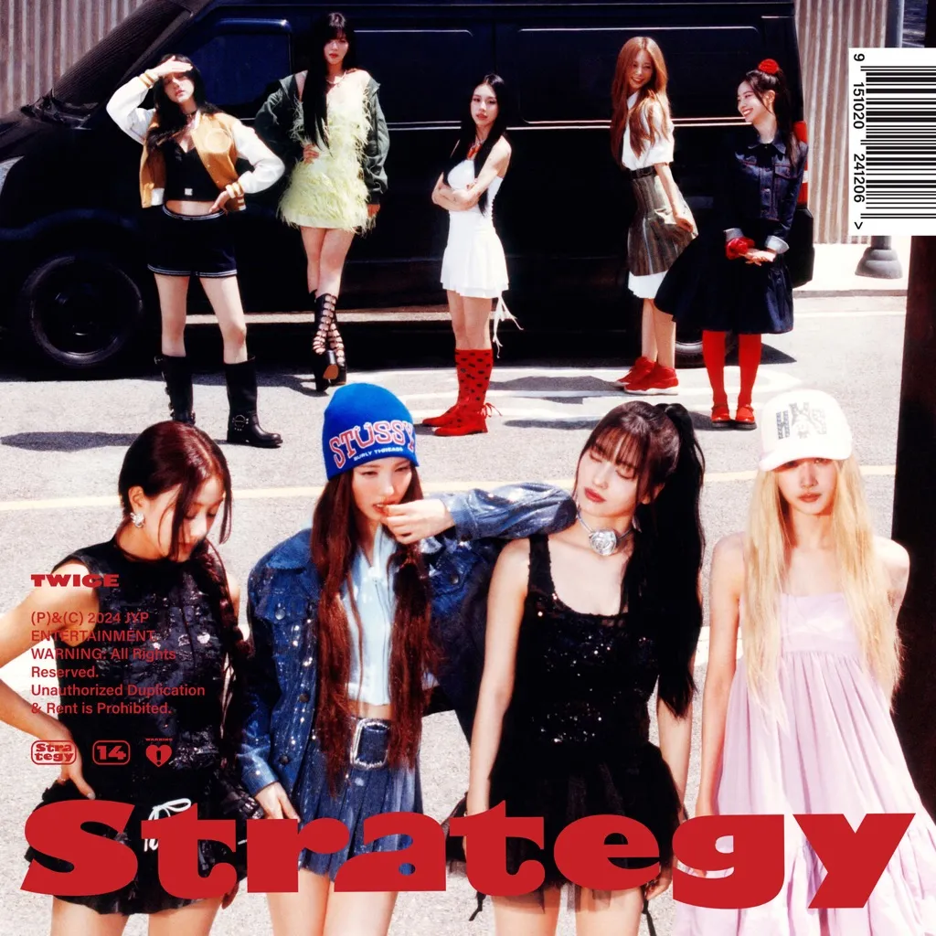 Strategy by TWICE feat. Megan Thee Stallion cover
