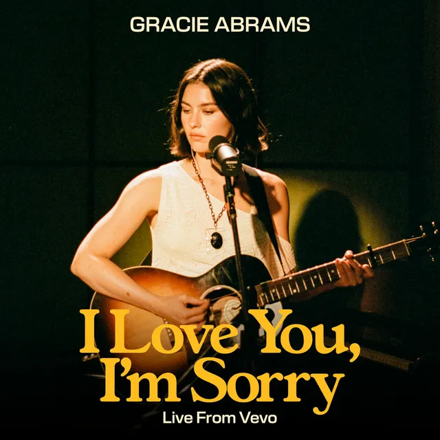 I Love You, I'm Sorry (Live From Vevo) by Gracie Abrams cover