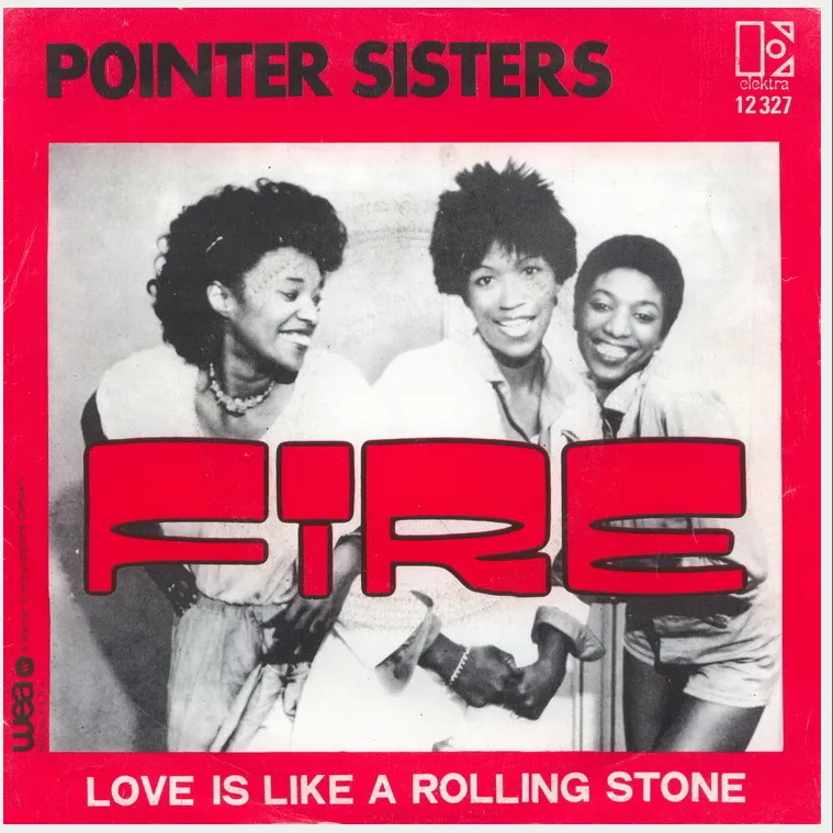 Fire by Pointer Sisters cover