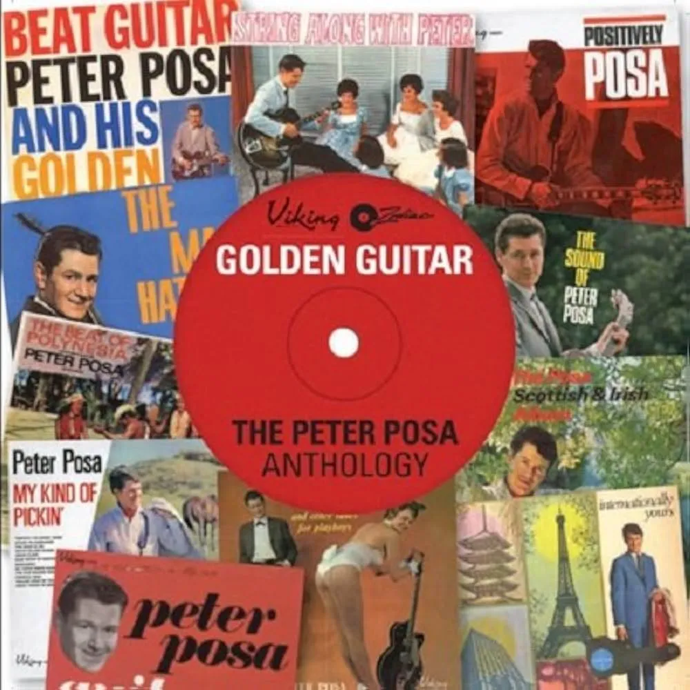 Golden Guitar: The Peter Posa Anthology by Peter Posa cover