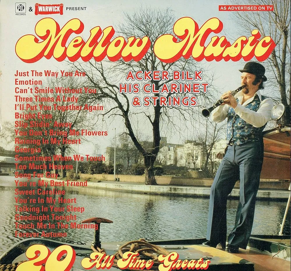 Mellow Music by Acker Bilk cover