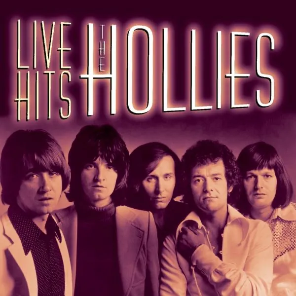 Hollies Live Hits by The Hollies cover